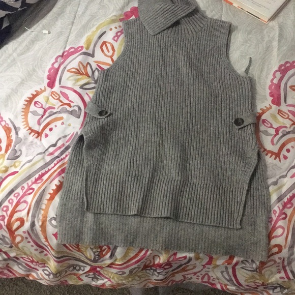 ⚡️SALE⚡️By Anthropologie sleeveless turtleneck sweater - Picture 2 of 5